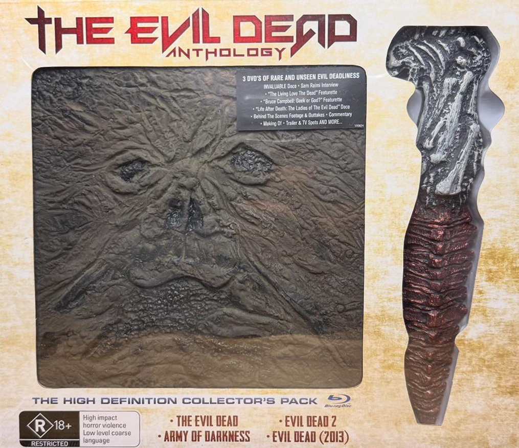 The Evil Dead Anthology, The Blu-ray/DVD