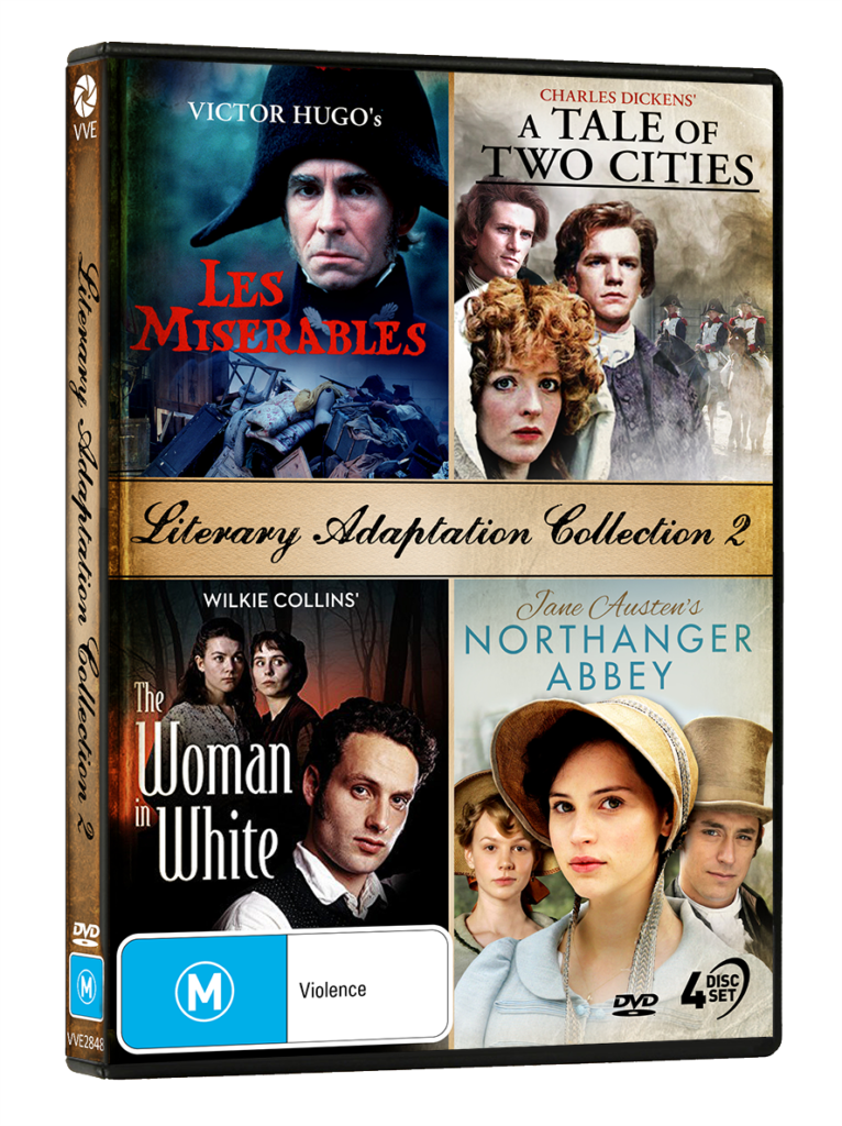 Literary Adaptation Collection 2 – A Tales Of Two Cities, Les Miserables, The Woman In White, Northanger Abbey