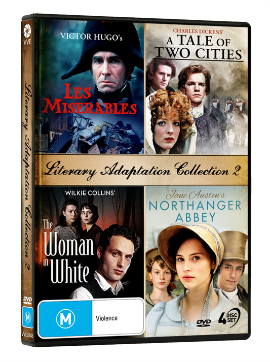 Literary Adaptation Collection 2 – A Tales Of Two Cities, Les Miserables, The Woman In White, Northanger Abbey