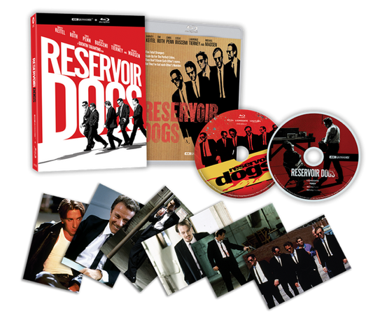 Reservoir Dogs – 4K & Blu-ray Limited Collector’s Edition (3D Lenticular Hardcase + Art Cards)