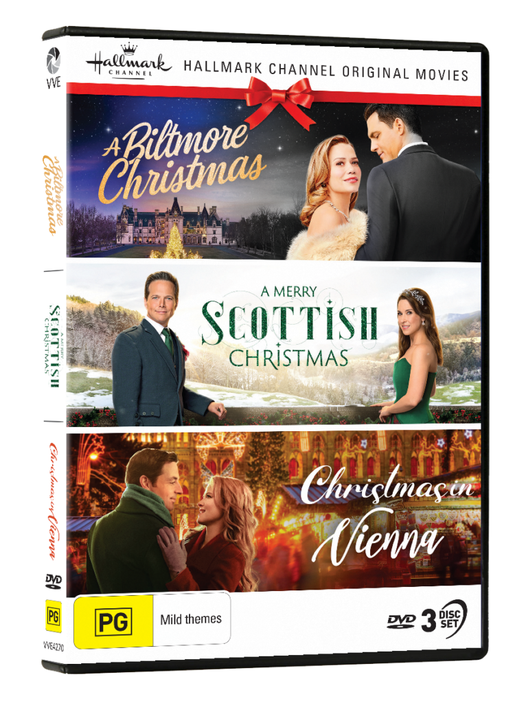 Hallmark Christmas Collection #38 ( A Biltmore Christmas / A Merry Scottish Christmas / Christmas in Vienna) – DVD