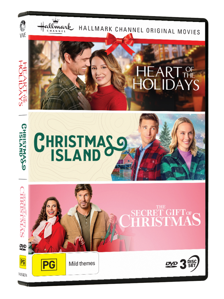 Hallmark Christmas Collection #40 (Heart of the Holidays / Christmas Island / The Secret Gift of Christmas) – DVD