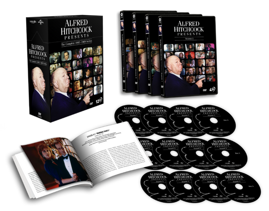 Alfred Hitchcock Presents: The Complete 1985 – 1989 Series – Limited Edition 12-Disc Hardbox