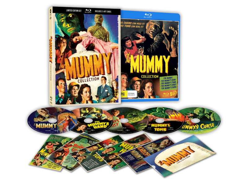 The Mummy Collection (1932 – 1944) – Limited Edition 3D Lenticular Hardcase + Art Cards