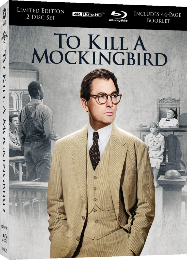 To Kill A Mockingbird (1962) – 4K UHD + Blu-ray Limited Edition 3D Lenticular Hardcase + Booklet